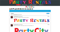 Desktop Screenshot of partyrentalspf.com